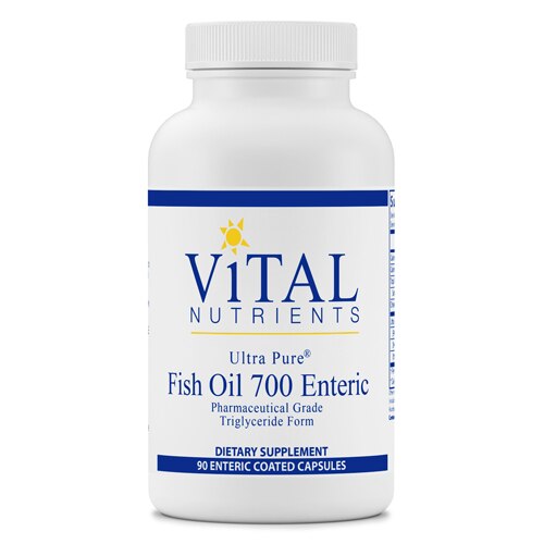 Vital Nutrients Ultra Pure Fish Oil 700 Enteric -- 90 Enteric-Coated Capsules