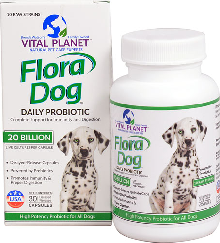 Vital Planet Flora Dog Daily Probiotic