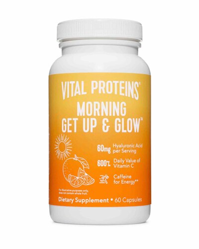 Vital Proteins Morning Get Up And Glow Capsules 60 Capsules Vitacost