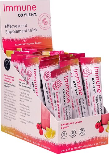 Vitalah Oxylent Immune Oxylent® Raspberry-Lemon Boost -- 30 Packets