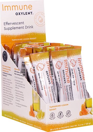 Vitalah Oxylent Immune Oxylent® Tangerine-Lemon Boost -- 30 Packets