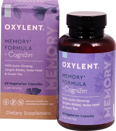 Vitalah Oxylent Memory Formula -- 60 Vegetarian Capsules
