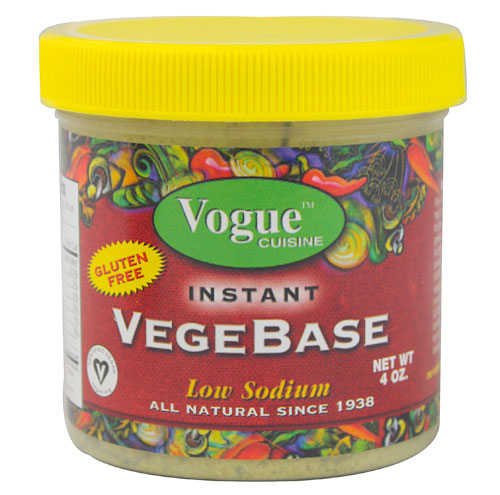 Vogue Cuisine Instant VegeBase Seasoning Gluten Free -- 4 oz