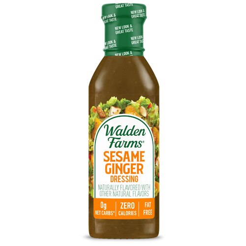 Walden Farms Calorie Free Dressing Sesame Ginger -- 12 fl oz