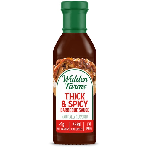 Walden Farms Thick & Spicy Barbecue Sauce -- 12 oz