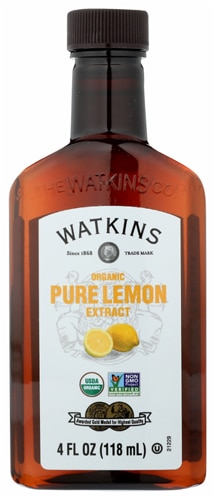 Watkins Organic Pure Lemon Extract -- 4 fl oz