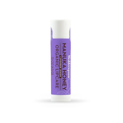 Wedderspoon Organic Lipcare with Manuka Honey Lavender Lemon