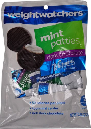 Weight Watchers Candy Mint Patties Covered in Rich Dark Chocolate -- 3.25 oz