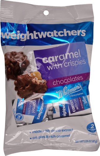 Weight Watchers Caramel with Crispies- Chocolates by Whitman's Caramel with Crispies -- 3.25 oz