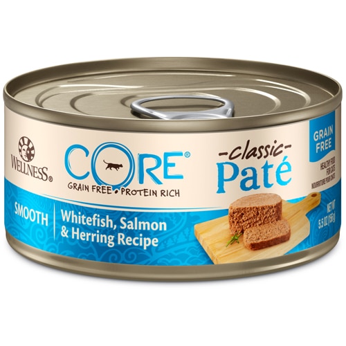 Wellness CORE Healthy Food For Cats Salmon-Whitefish and Herring Recipe -- 5.5 oz