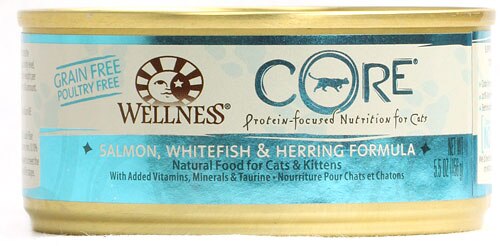 Wellness CORE® Natural Food for Cats and Kittens Salmon-Whitefish and Herring Formula -- 5.5 oz