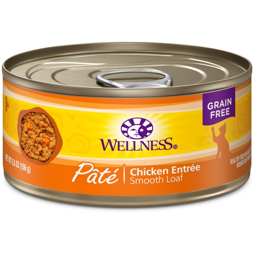 Wellness Canned Cat Food Grain Free Chicken -- 5.5 oz