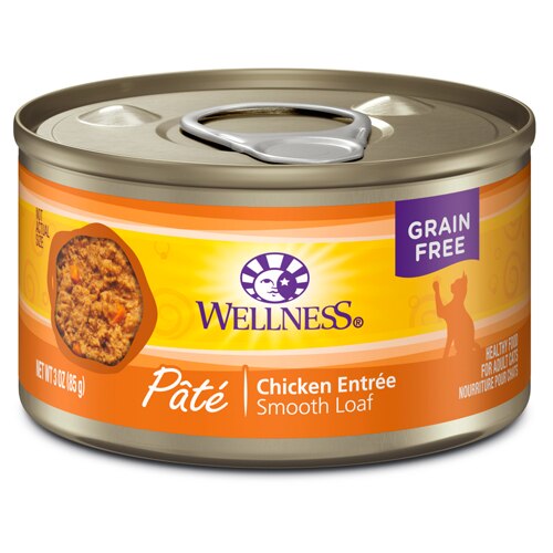 Wellness Canned Cat Food Grain Free Chicken -- 3 oz