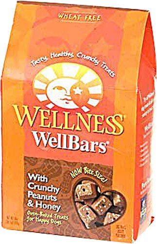Wellness Dog WellBars® With Crunchy Peanuts and Honey -- 20 oz