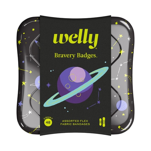 Welly Flex Fabric Bandages - Space