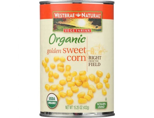 Westbrae Natural Organic Golden Sweet Corn -- 15.25 oz