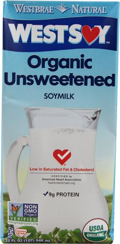 Westsoy Organic Unsweetened Soymilk Original -- 32 fl oz