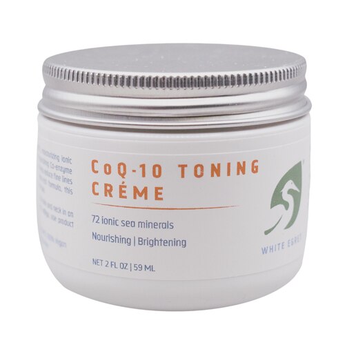 White Egret CoQ-10 Toning Creme -- 2 oz