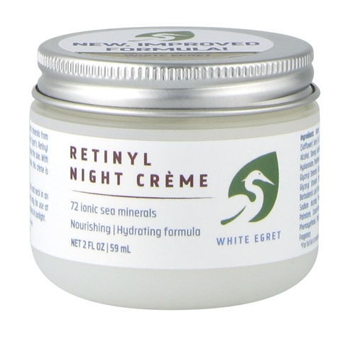 White Egret Retinyl Night Creme -- 2 fl oz