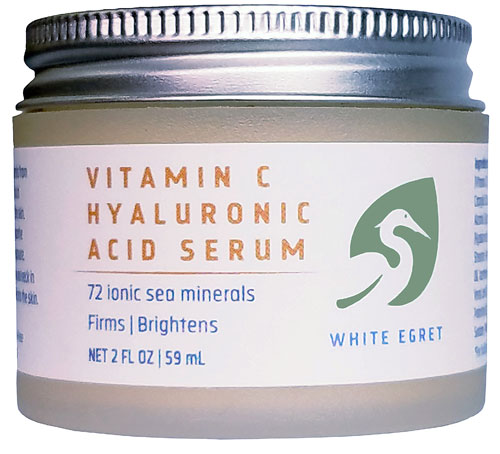 White Egret Vitamin C Hyaluronic Acid Serum -- 2 fl oz
