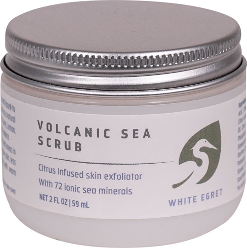 White Egret Volcanic Sea Scrub -- 2 fl oz