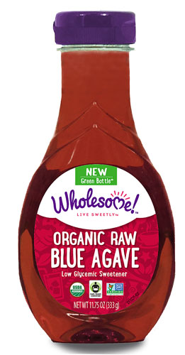 Wholesome Sweeteners Organic Raw Blue Agave -- 11.75 fl oz