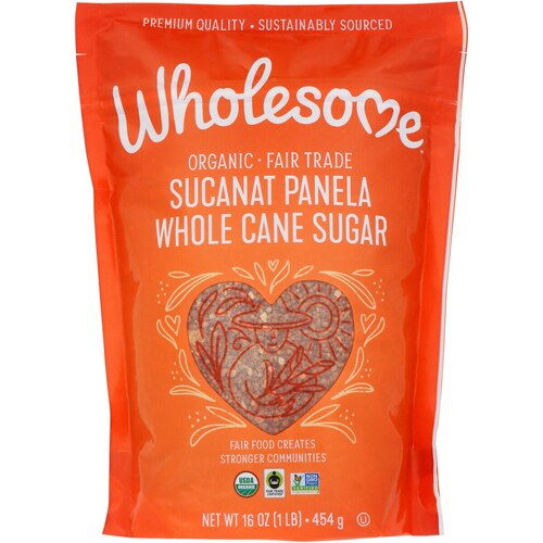 Wholesome Sweeteners Organic Sucanat Brown Sugar -- 1 lb