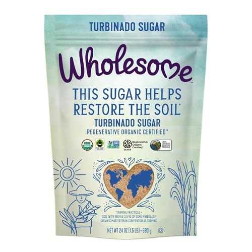 Wholesome Turbinado Regenerative Fair Trade Organic
