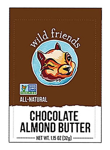 Wild Friends All Natural Almond Butter Squeeze Pack Chocolate -- 1.15 oz