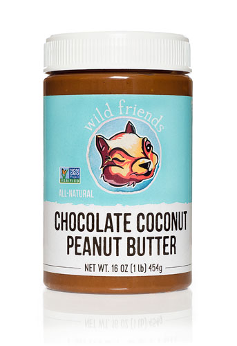 Wild Friends All Natural Peanut Butter Chocolate Coconut -- 16 oz