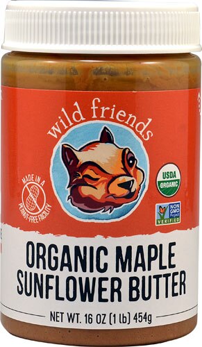Wild Friends Organic Sunflower Butter Maple -- 16 oz