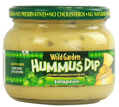 Wild Garden Hummus Dip Jalapeno -- 10.74 oz