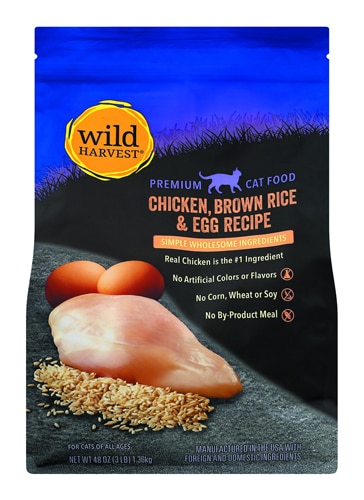 Rice and egg dry cat food discount