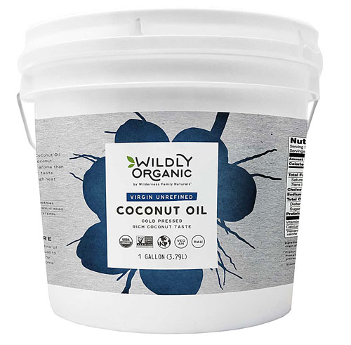 Wildly Organic Virgin Unrefined Coconut Oil