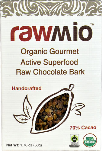 Windy City Organics Rawmio™ Organic Gourmet Active Superfood Raw Chocolate Bark -- 1.76 oz