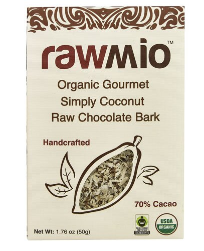 Windy City Organics Rawmio™ Organic Gourmet Raw Chocolate Bark Simply Coconut -- 1.76 oz