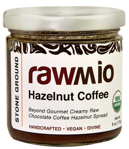Windy City Organics Rawmio Organic Hazelnut Spread Chocolate Coffee -- 6 oz