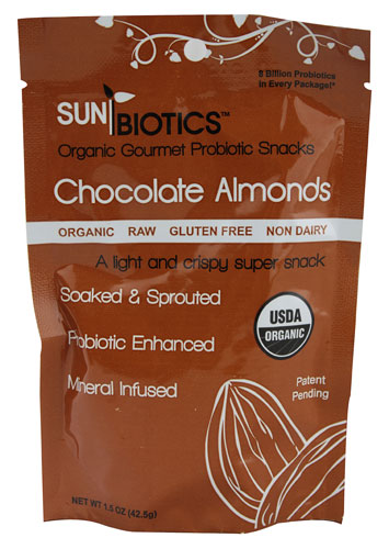 Windy City Organics SunBiotics™ Organic Chocolate Covered Almonds -- 1.5 oz