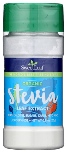 Wisdom Natural SweetLeaf Organic Stevia Leaf Extract -- 0.9 oz