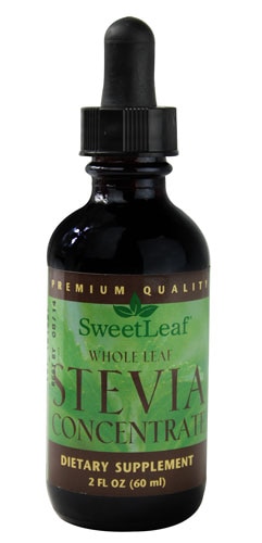Wisdom Natural Sweetleaf Whole Leaf Stevia Concentrate -- 2 fl oz