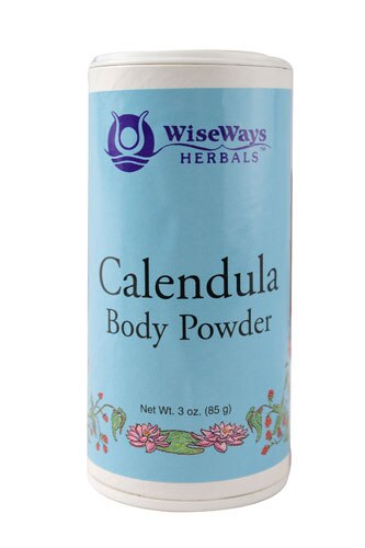 WiseWays Herbals Calendula Body Powder -- 3 oz