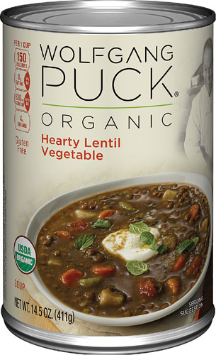 Wolfgang Puck Organic Soup Hearty Lentil and Vegetable -- 14.5 oz
