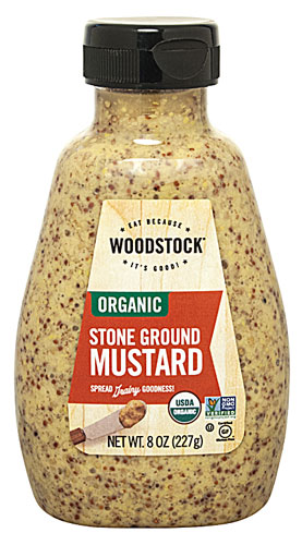 Woodstock Organic Kosher Mustard Stoneground