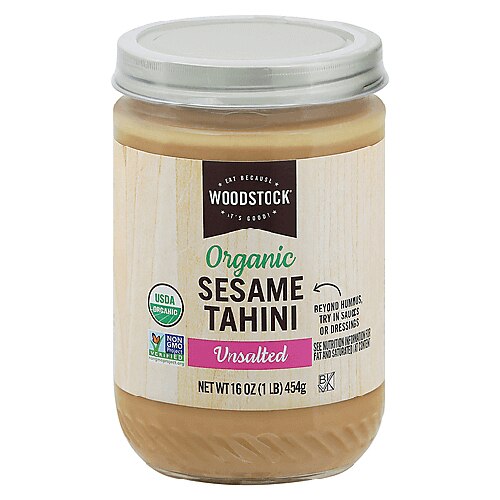 Woodstock Organic Sesame Tahini Unsalted