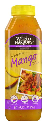 World Harbors Sauce &amp; Marinade Mango -- 16 fl oz