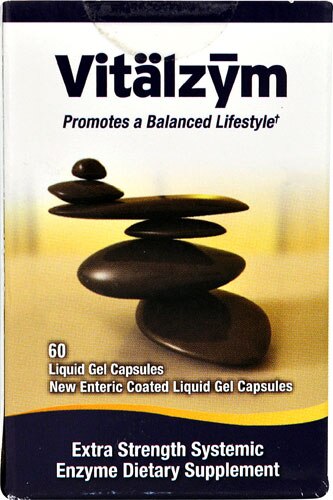 World Nutrition Vitalzym New Enteric Coated Liquid Gel Capsules -- 60 Capsules