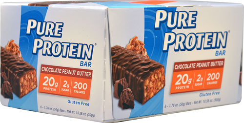 Worldwide Sports Nutrition Pure Protein® Bar Chocolate Peanut Butter -- 6 Bars