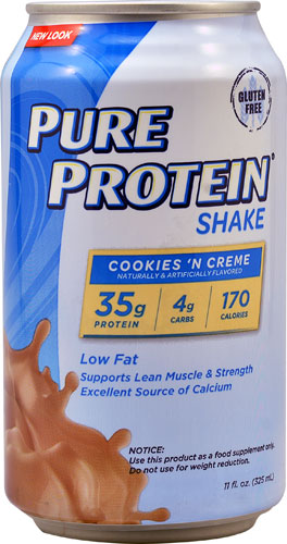 Worldwide Sports Nutrition Pure Protein™ Shake Cookies &amp; Creme -- 11 fl oz