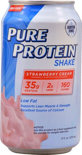 Worldwide Sports Nutrition Pure Protein™ Shake Strawberry Cream -- 11 fl oz