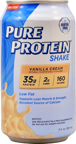 Worldwide Sports Nutrition Pure Protein™ Shake Vanilla Cream -- 11 fl oz